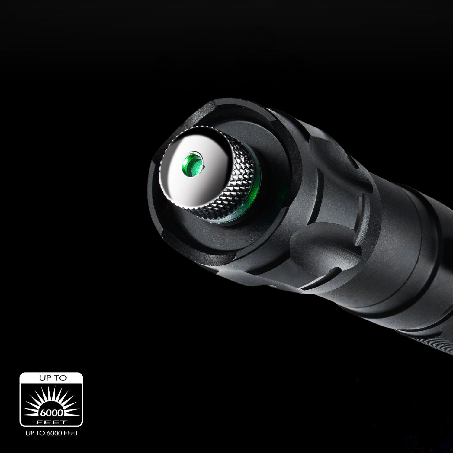 Tactical green laser pointer for outdoor camping and pointing
