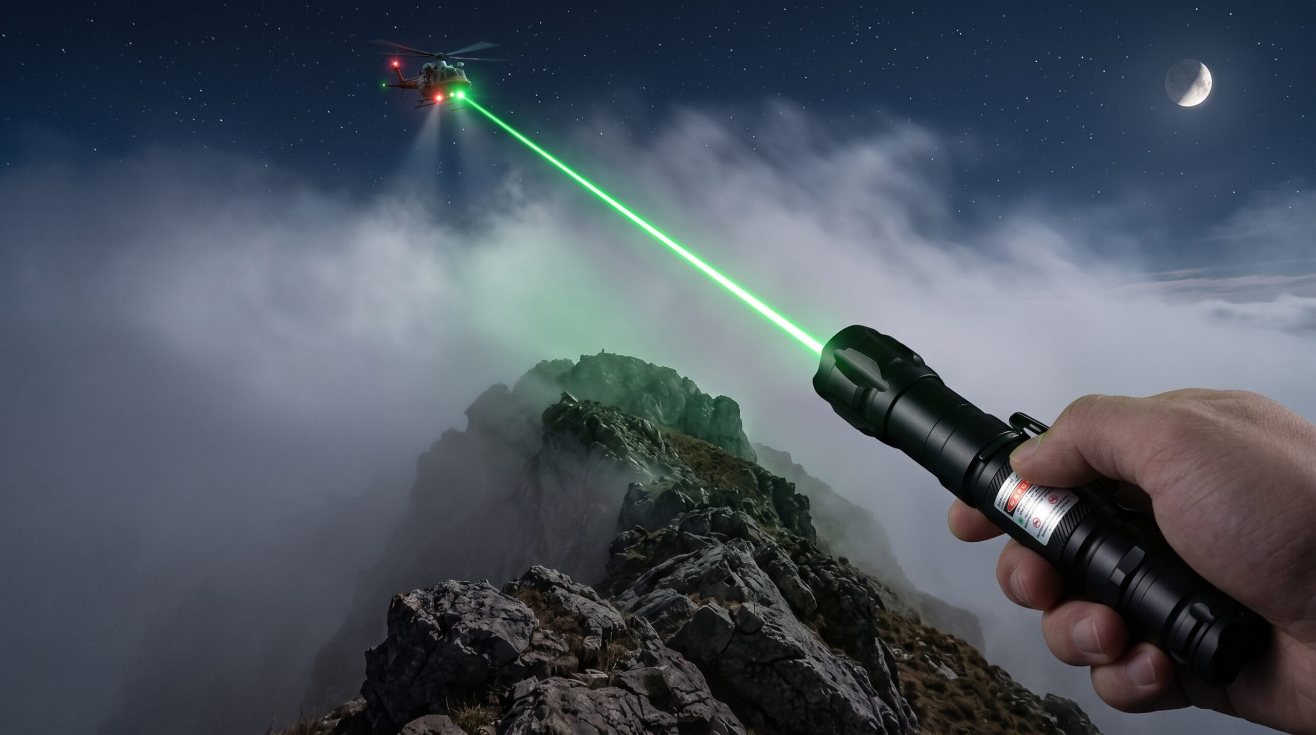 Green Laser Pointer 6000ft Range