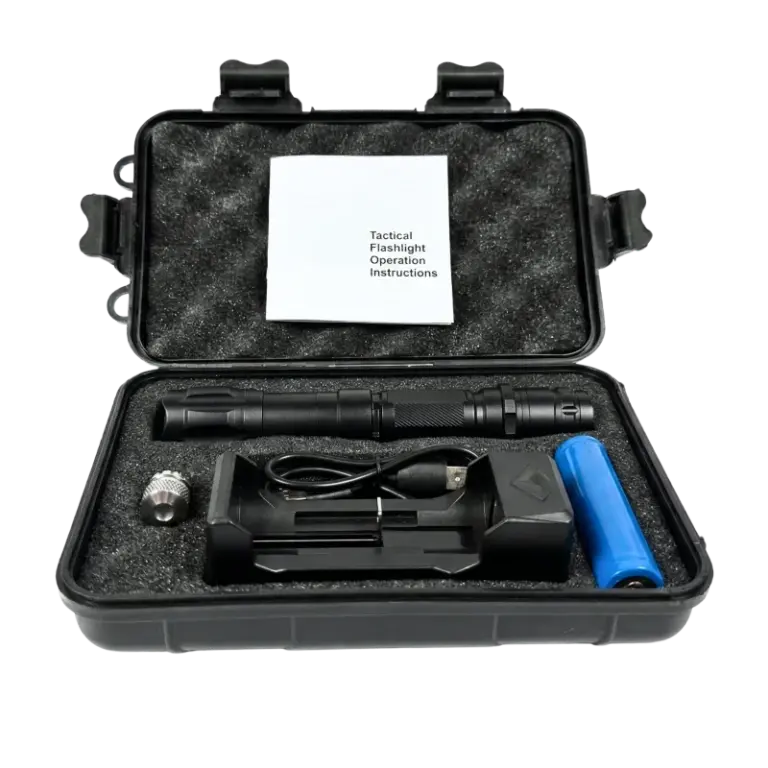 MinimaUrb pointer kit with case, battery, charger and cap